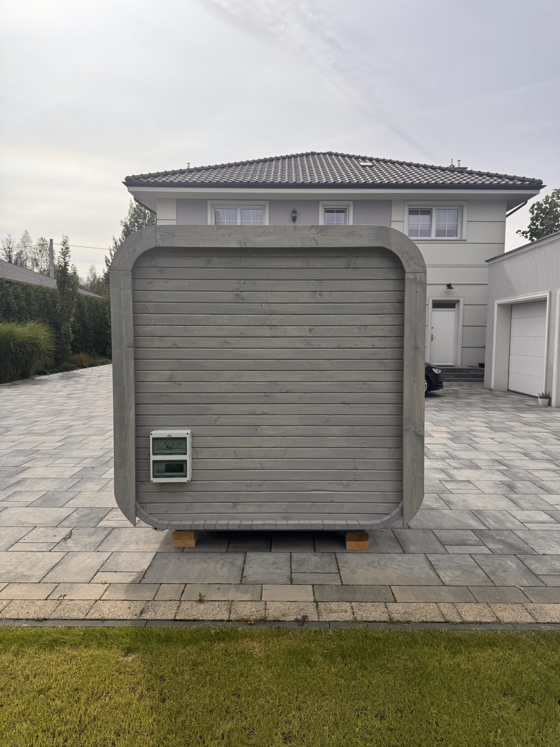 sauna ogrodowa do samodzielnego montażu quadro