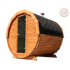 gotowa sauna beczka ogrodowa 200x200 z wyposażeniem