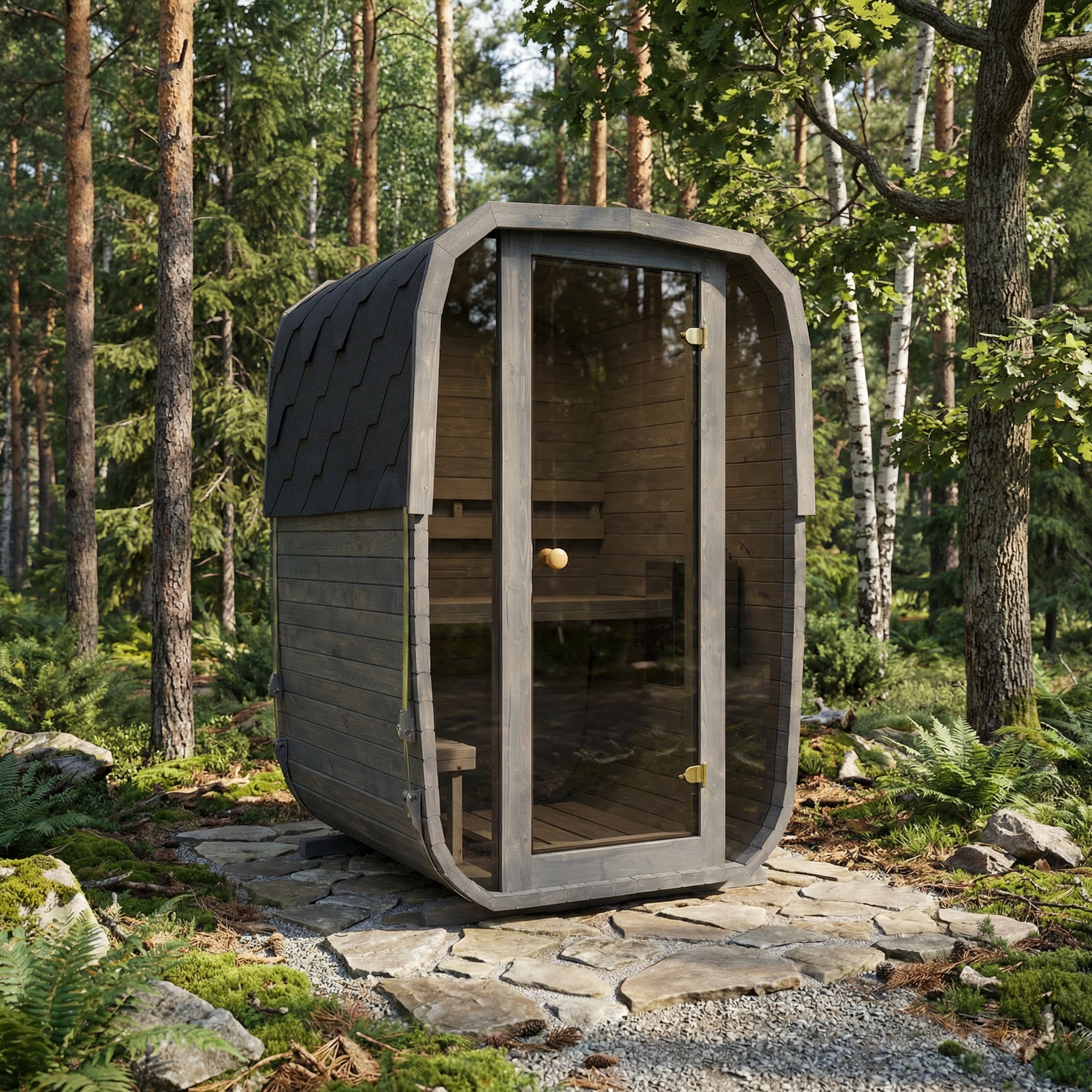 Sauna Quadro Glass Mini
